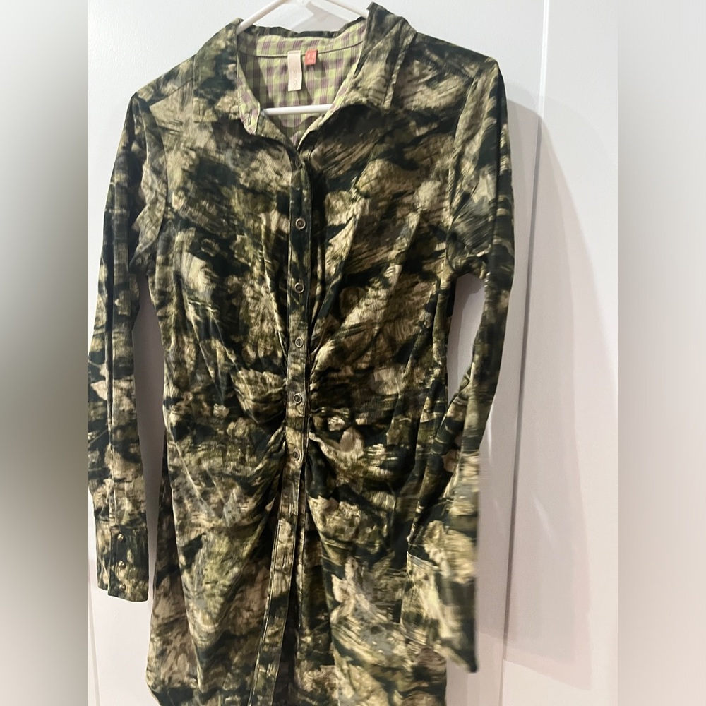 Pilcro by Anthropologie | Green Dress